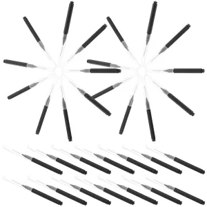 100pcs Brushes for Eyebrows and Lashes Portable Brow Lamination Tools Grooming Kit for Beauty Applications for Eyelash Extensions and Eyebrow Looks
