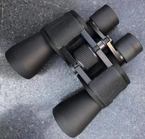 10×50 Binoculars HD Large Eyepiece Super Wide Angle Binoculars FMC Coated Telescope Support Connection Mobile Phone to Take Photos Outdoor Bird Mirror