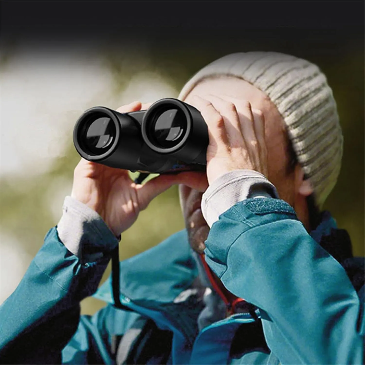 10x42 Binoculars, Compact Autofocus Binoculars, with Tripod Connector, Low Light Night Vision, for Bird Watching, Hunting, Hiking, Climbing, for Adults, Kids
