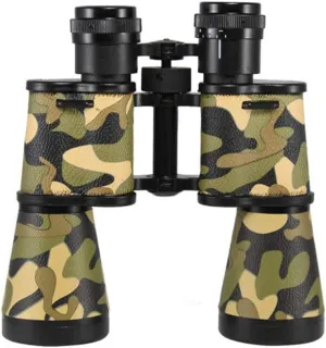 10X42 Telescope Dual Hd Night Vision Binoculars for Outdoor Easy Carrying Nitrogenfilled Waterproof Fmc Green Black Outdoor Telescope (12x45)