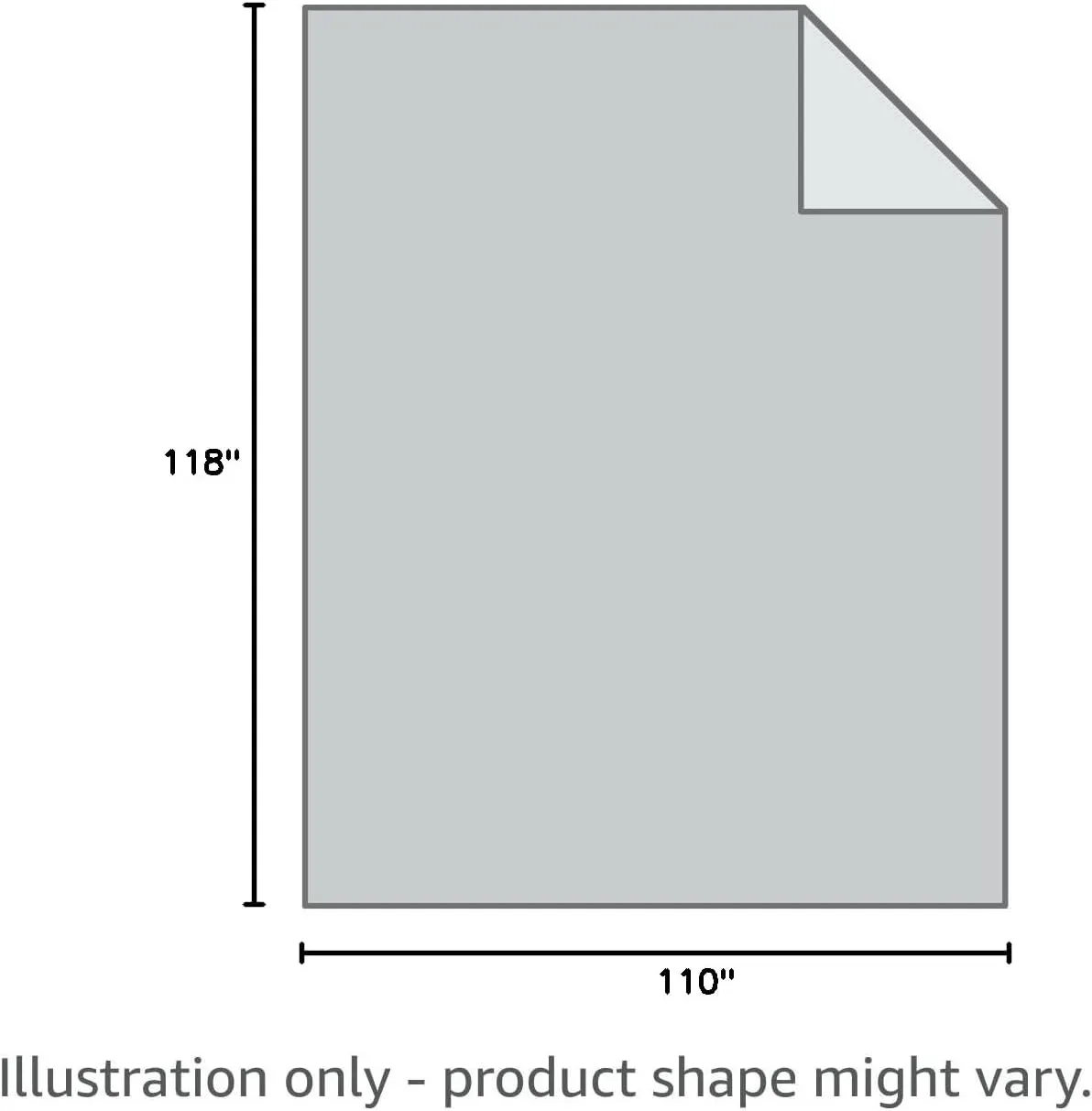 110''×118'' Extra Large Beach Blanket for 8 Adults, Outdoor Beach Mat Sand Free Waterproof with 4 Stakes & 4 Corner Pockets, Polyester Lightweight Foldable Grey Picnic Mat for Travel, Camping, Hiking
