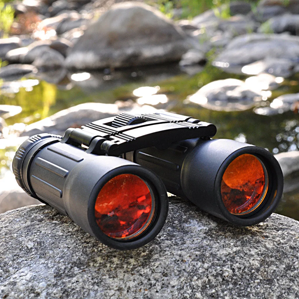 12x25 Compact Binocular - Black