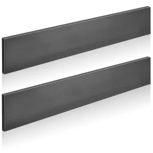 2 Pack 12"x2"x0.24" 1095 Steel for Knife Making, Steel Flat Stock Bar Blade Billets Blanks for DIY Forging & Professional Use, Knife Making Forging for Knife Blanks, Custom Blade Crafting