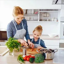 20-Piece Nonstick Granite-Coated Cookware Set – Induction Compatible