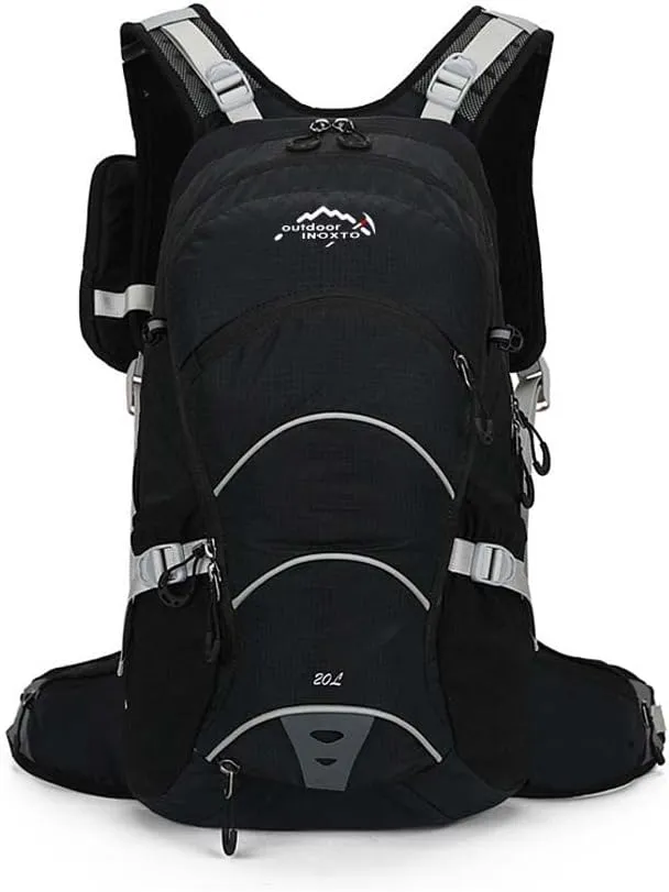 20L Unisex Casual Gym Backpack with Water Bag Compartment & Helmet mesh for Camping,Cycling,Hiking,Climbing & Travel.