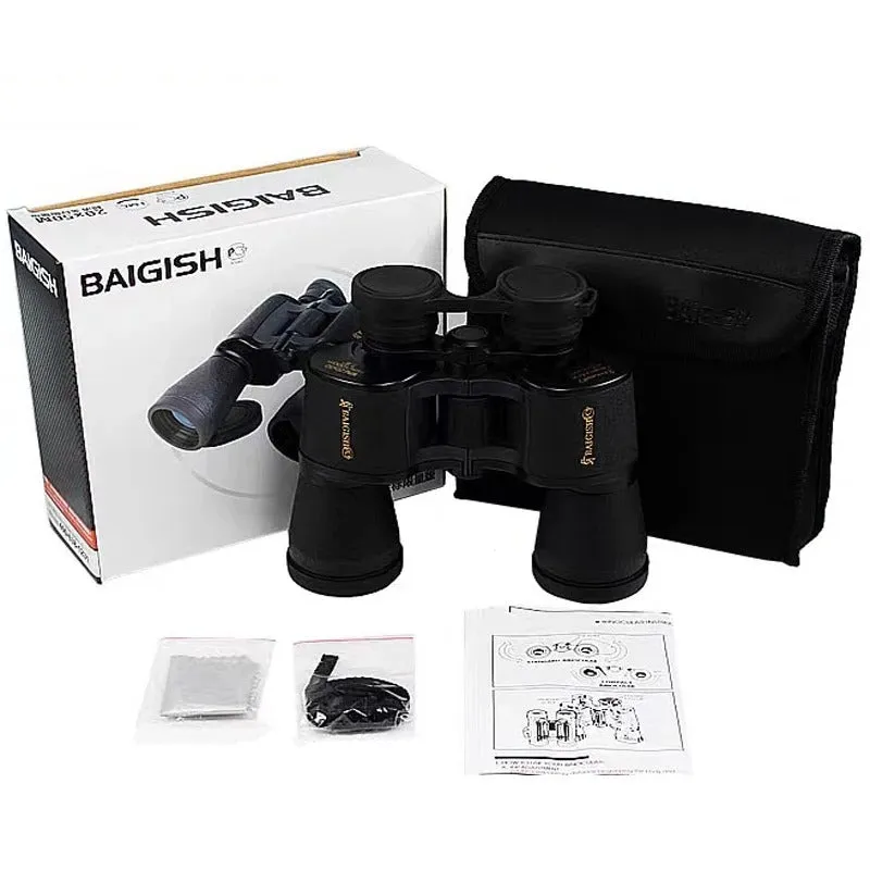 20x50 Powerful Binoculars Waterproof Large View Binocular With Clear Vision for Hunting Travel Outdoor
