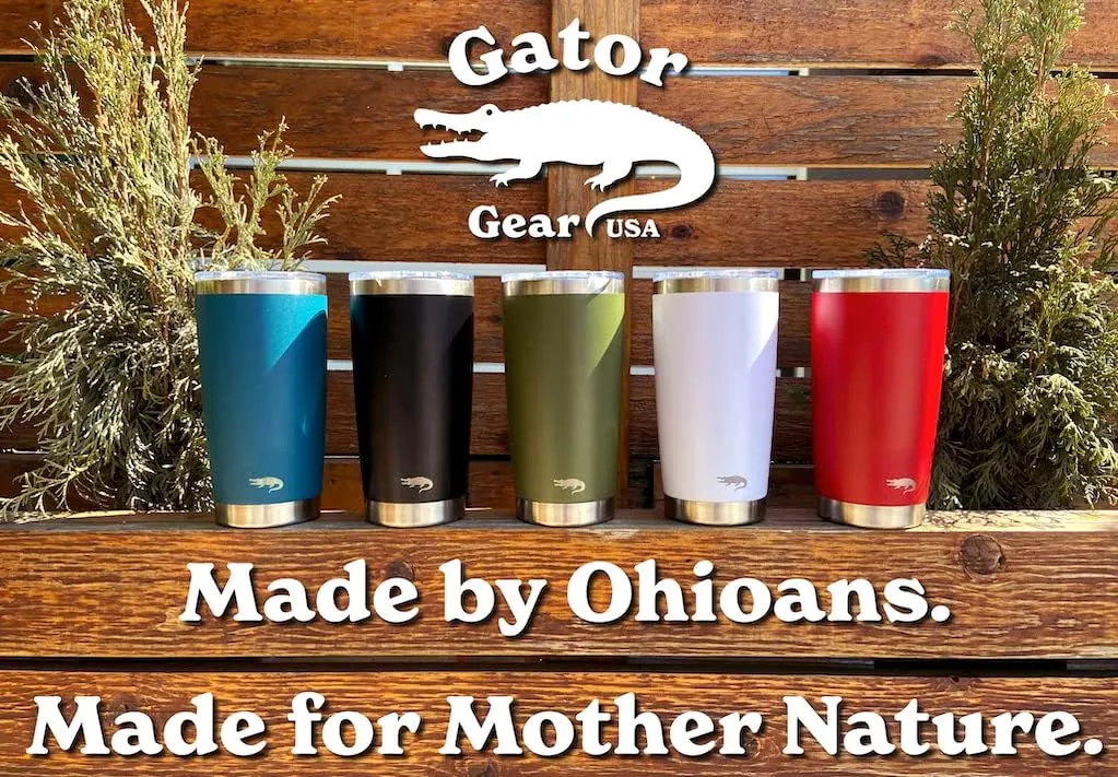 20z Gator Gear Tumbler (Black)