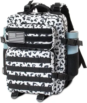25L Small Military Tactical Backpacks For Men Camping Hiking Trekking Daypack With Bottle Pouch Bug Out Bag Lage MOLLE DayPack - 25L Heart Print Work Pack Daily Backpack