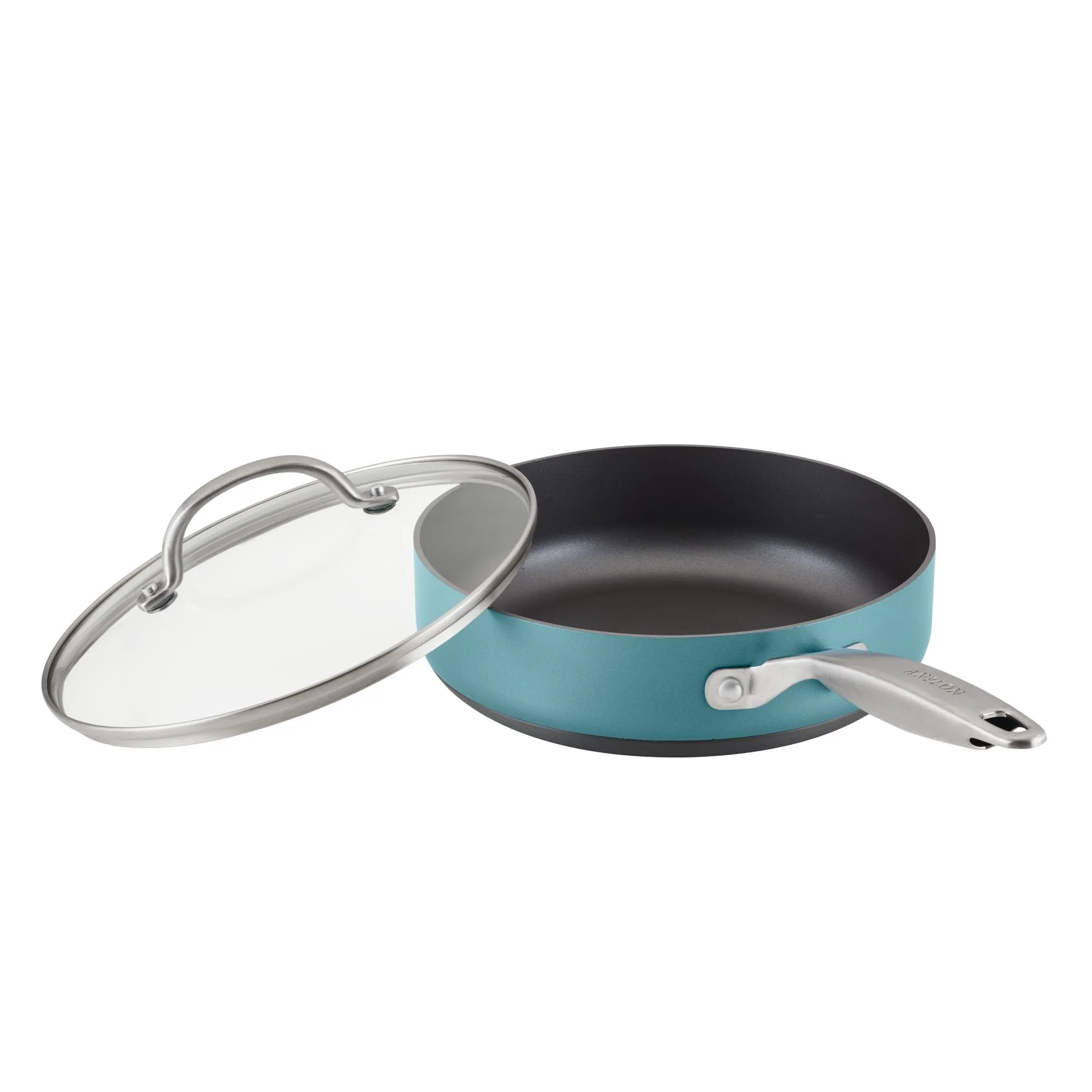 3-Quart Hard Anodized Nonstick Sauté Pan with Lid