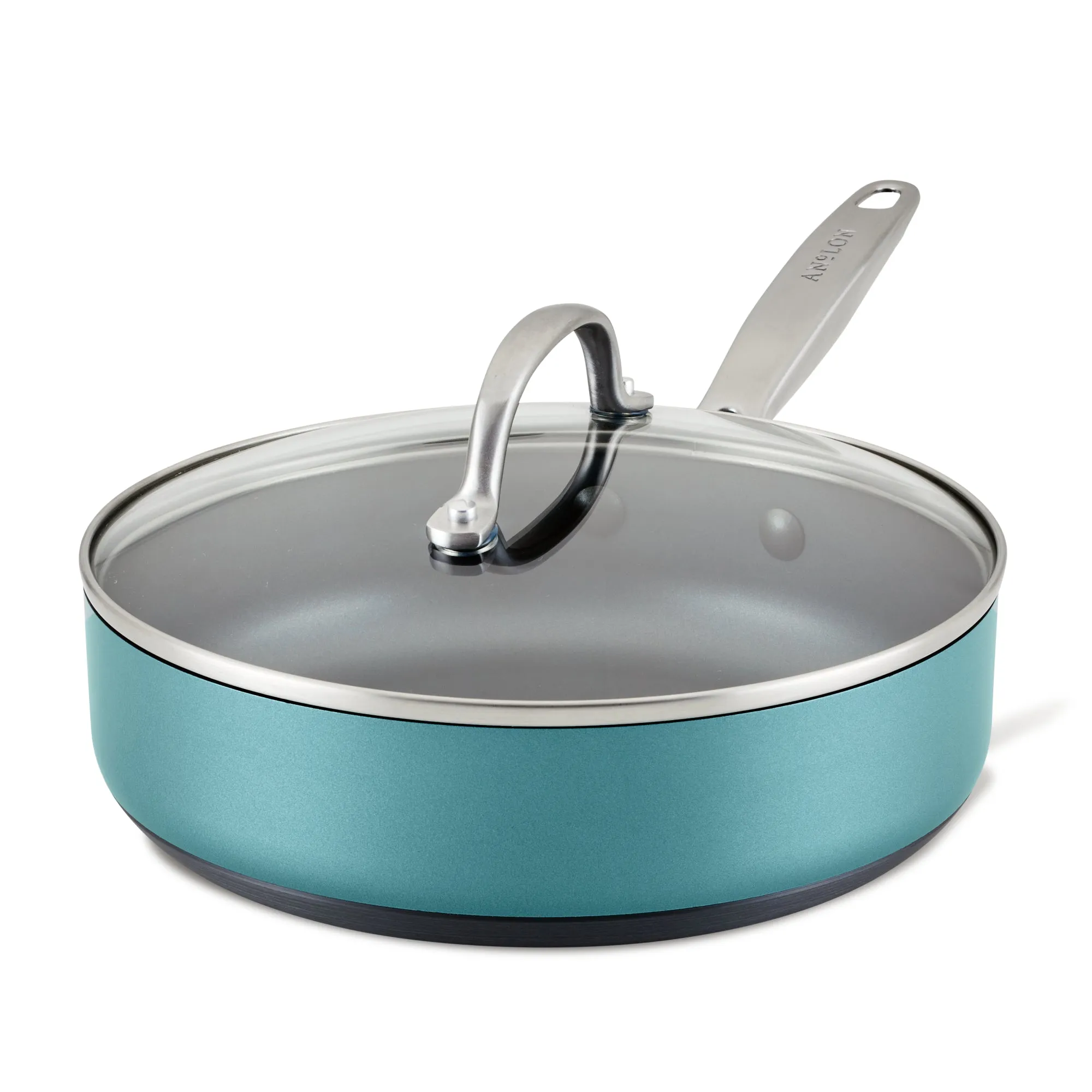 3-Quart Hard Anodized Nonstick Sauté Pan with Lid