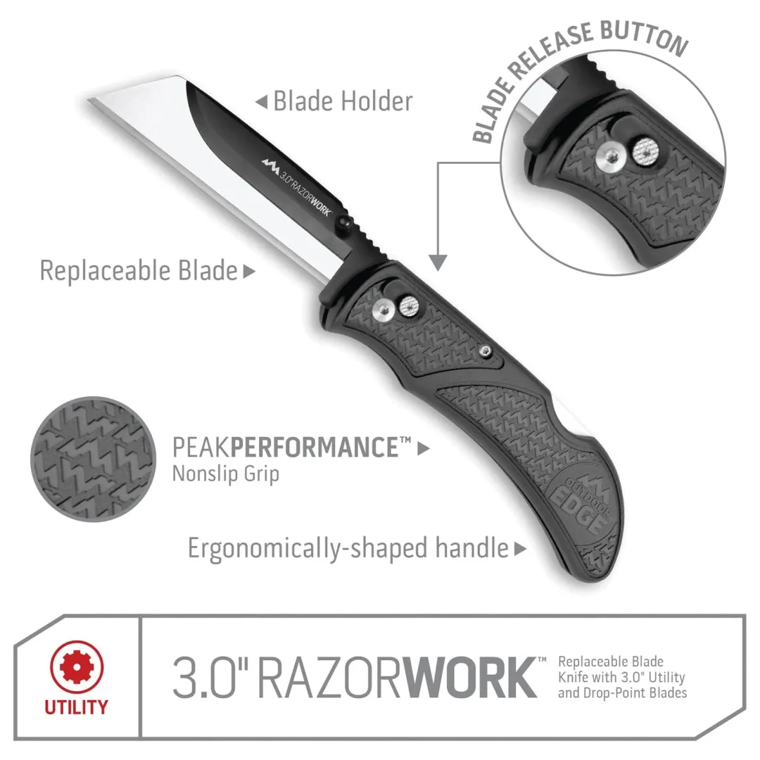 3" Razor-Work Grey-3 Blades