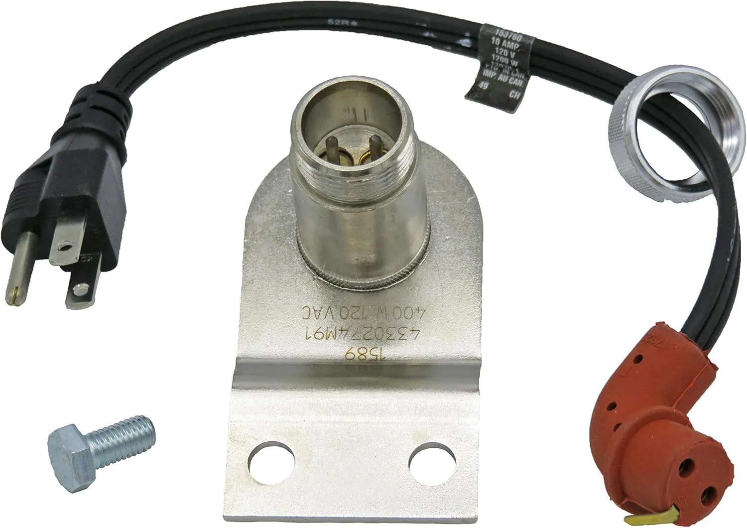 4330274M91 OEM Agco Parts Engine Block Heater Kit For Massey Ferguson Tractors