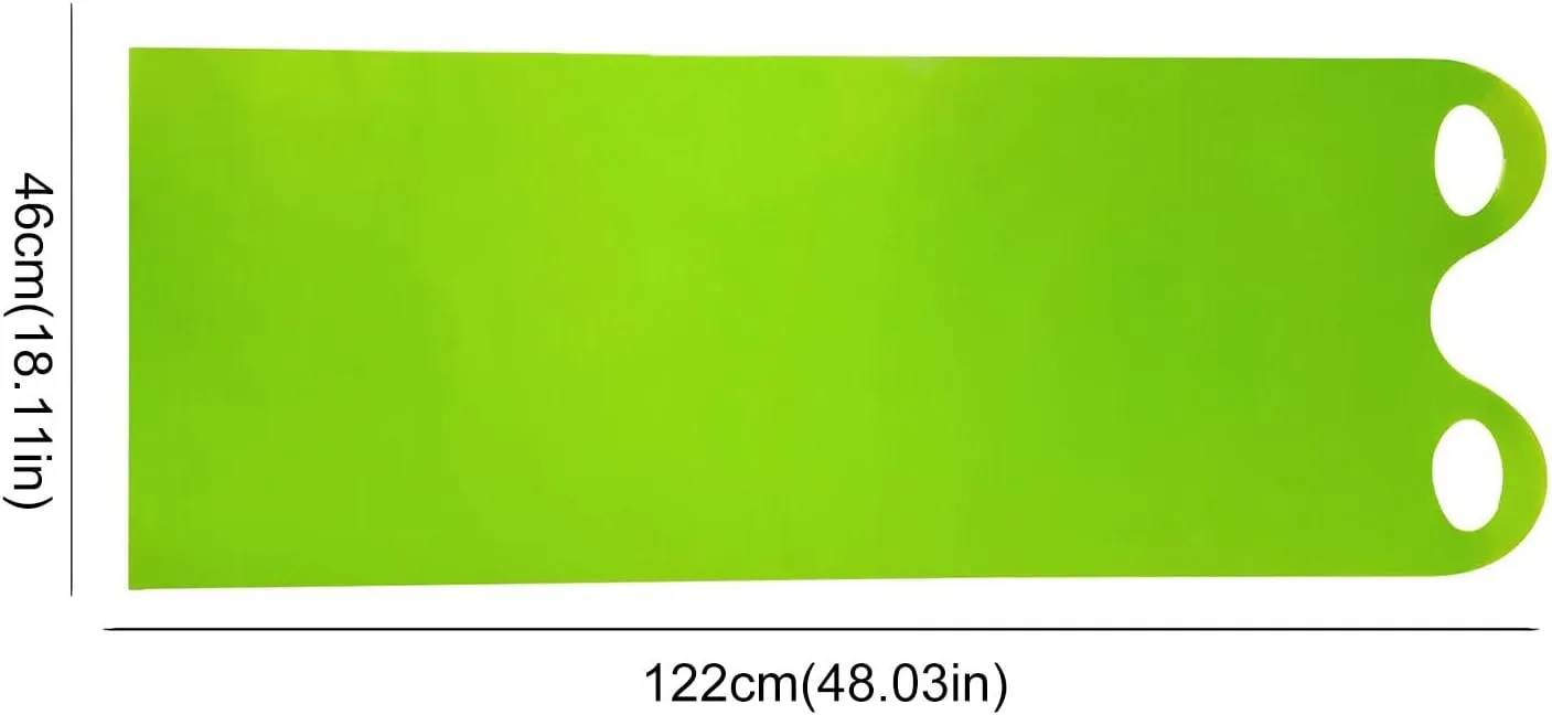 48 Inch Snow Sled for Adults,Thickened Lightweight Plastic Snow Sleds with Handles,Flexible Durable Roll Up Snowboard Winter Downhill Sprinter Sledding for Outdoor Snow Sand Beach Grass
