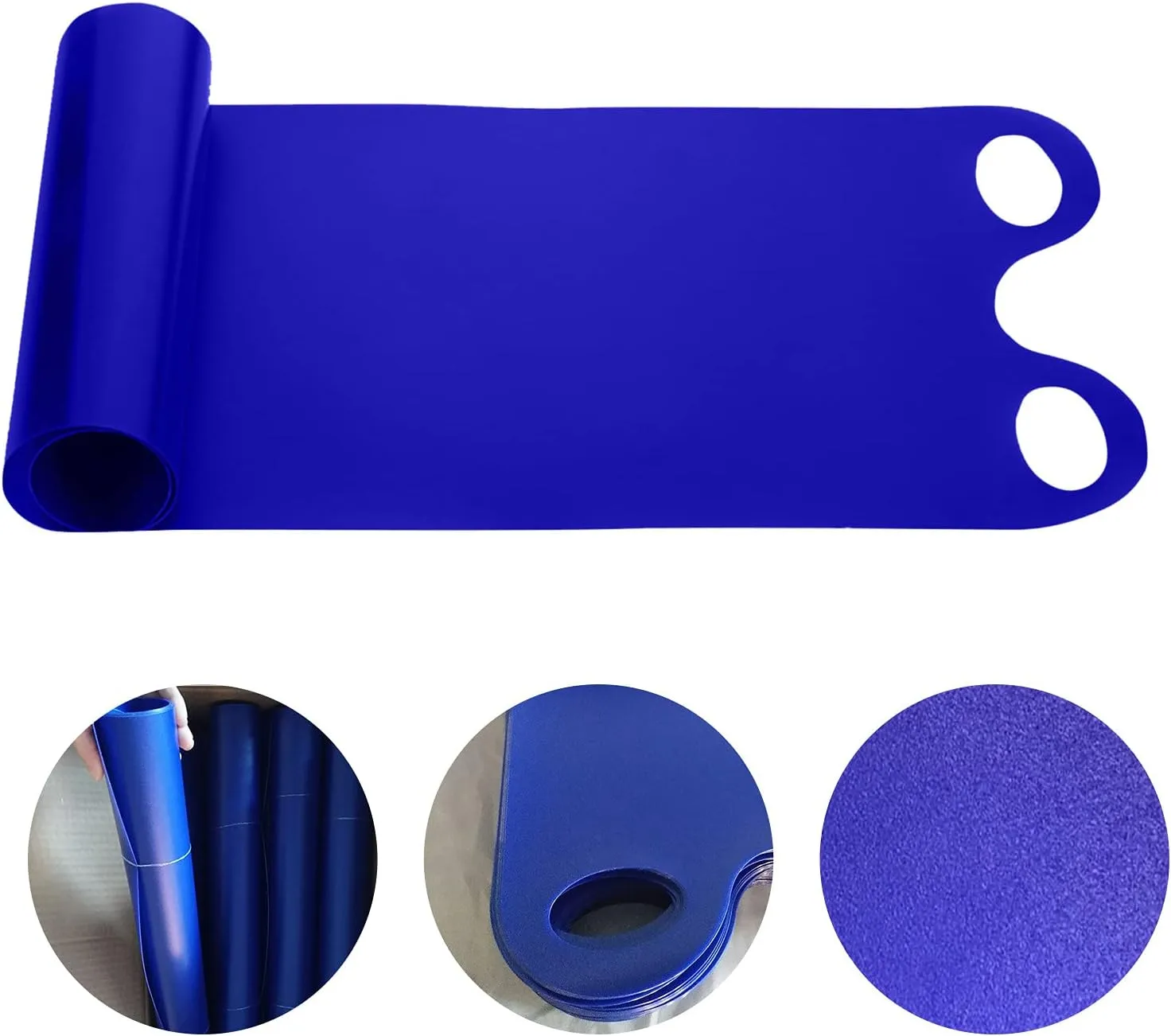 48 Inch Snow Sled for Adults,Thickened Lightweight Plastic Snow Sleds with Handles,Flexible Durable Roll Up Snowboard Winter Downhill Sprinter Sledding for Outdoor Snow Sand Beach Grass