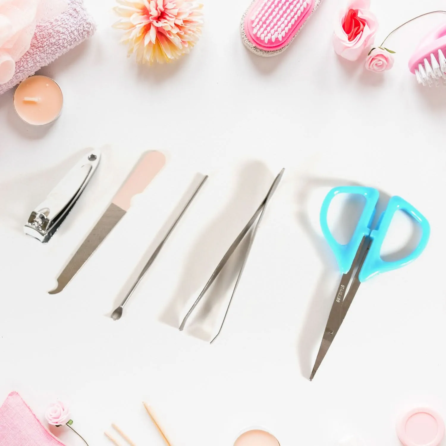 5-in-1 Stainless Steel Manicure Set for Women