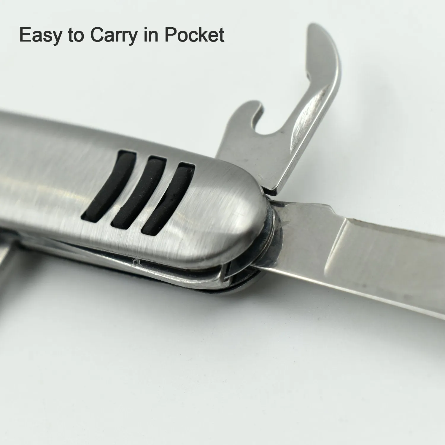 5-in-1 Tableware; Cutlery Stainless High-tech Long-lasting Outdoor Steel Picnic