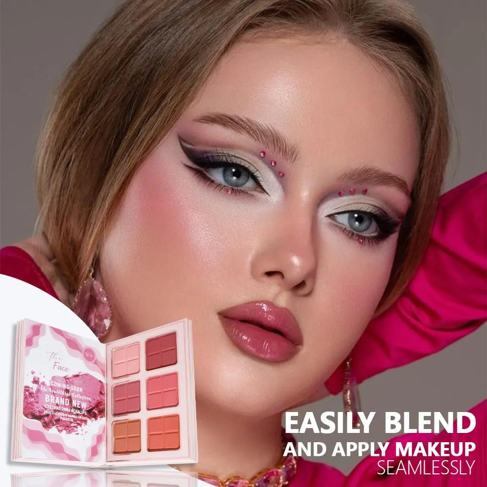 5-Layer Eyeshadow Palette Pigmented 78 Colors Make Up Palette Sets Matte Shimmer Glitter Eye Shadow Makeup Sets Pallet Highlighter Contour Blush Powder Beauty Kit (1#, 1 Count (Pack of 1))