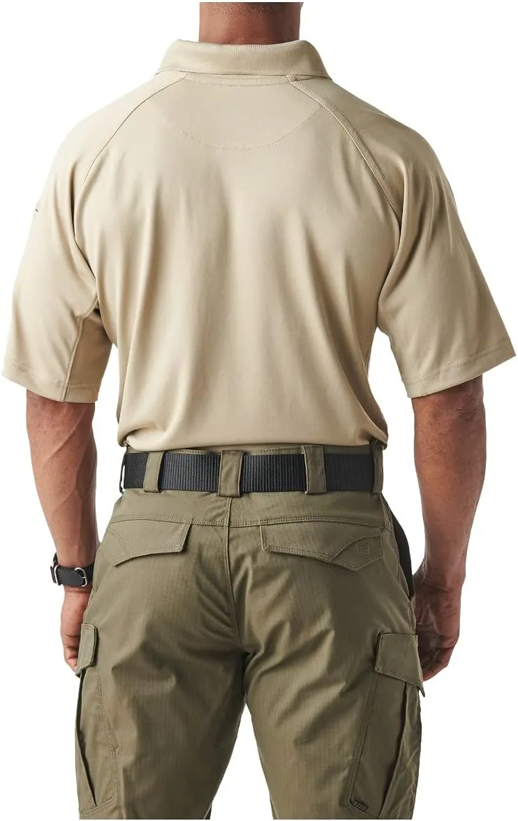 5.11 Tactical Men's Performance Short Sleeve Polo, 100% Polyester, Moisture Wicking, Style 71049