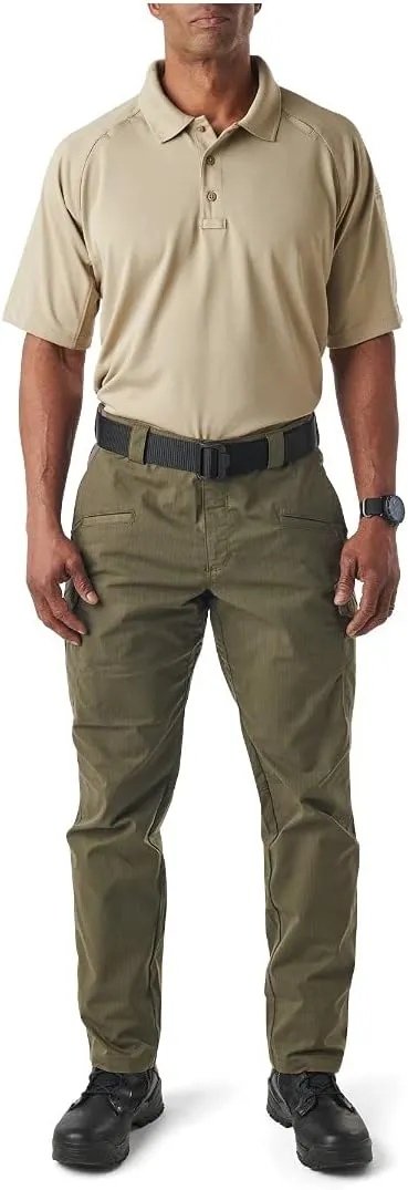 5.11 Tactical Men's Performance Short Sleeve Polo, 100% Polyester, Moisture Wicking, Style 71049