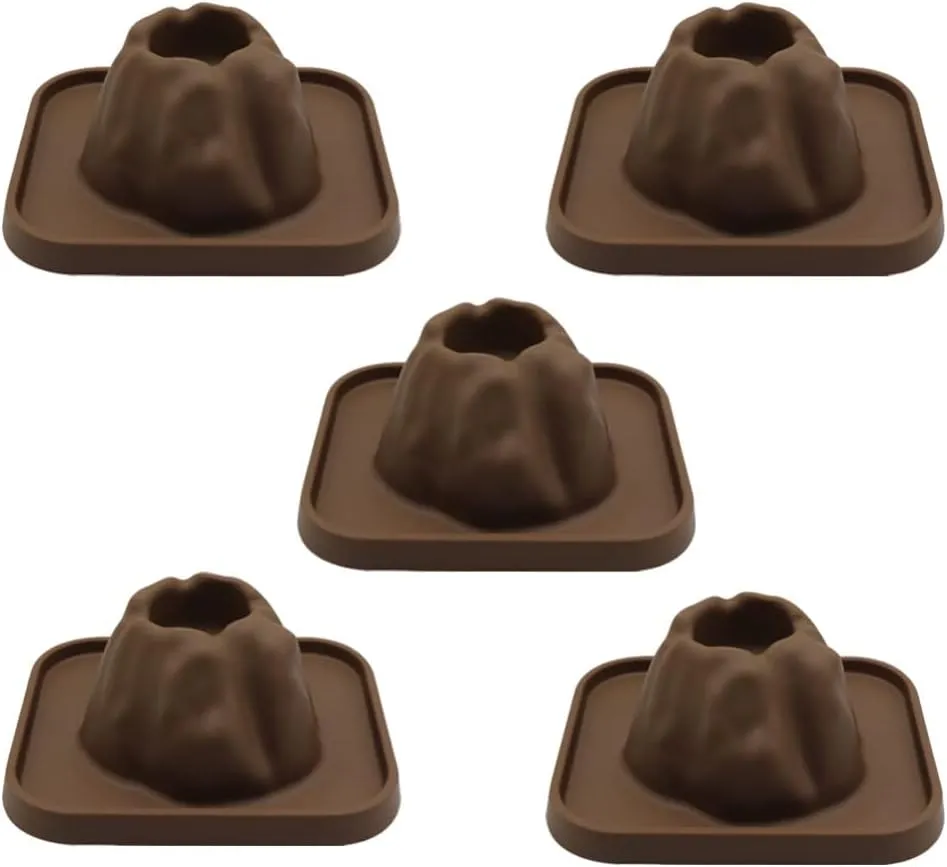 5Pcs Volcano Science Kit - DIY Demonstration Model & Fairy Garden Decoration