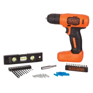 8V MAX* Cordless Drill   43 Pc. Home Decor Project Kit