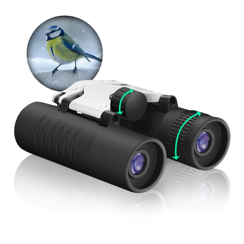 8x21 High-Powered Waterproof Binoculars – HD Wide-Field Optics for Bird Watching, Hunting & Events