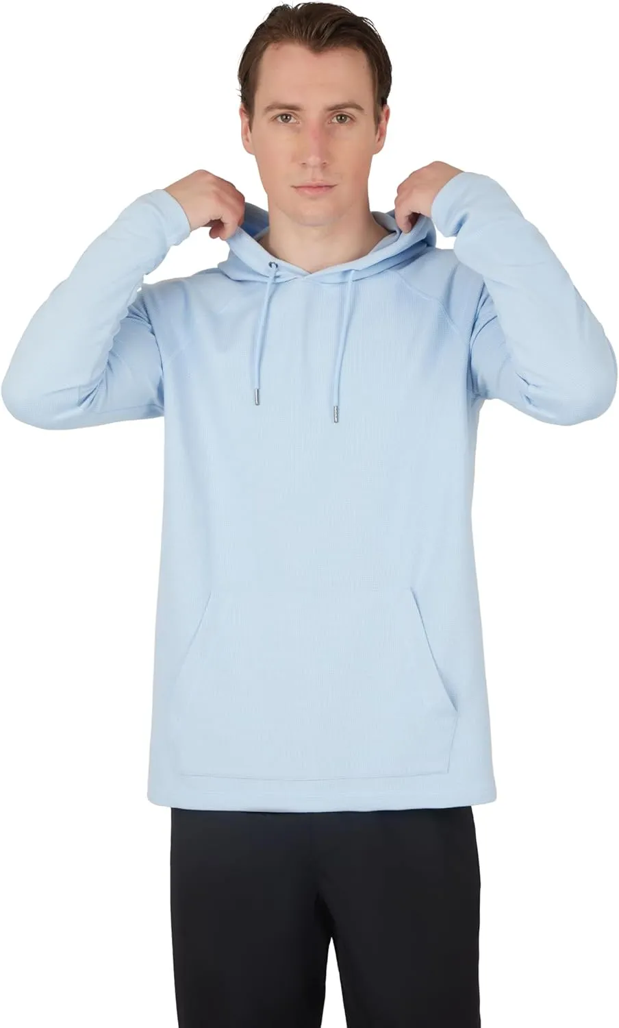 90 Degree By Reflex Mens Supreme Waffle Gear Up Hoodie