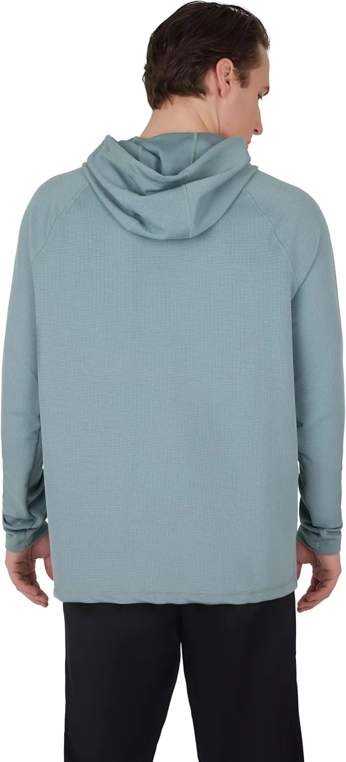 90 Degree By Reflex Mens Supreme Waffle Gear Up Hoodie