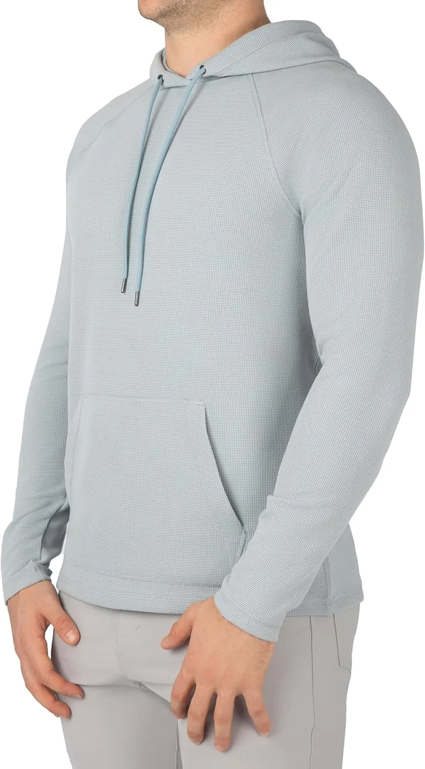90 Degree By Reflex Mens Supreme Waffle Gear Up Hoodie