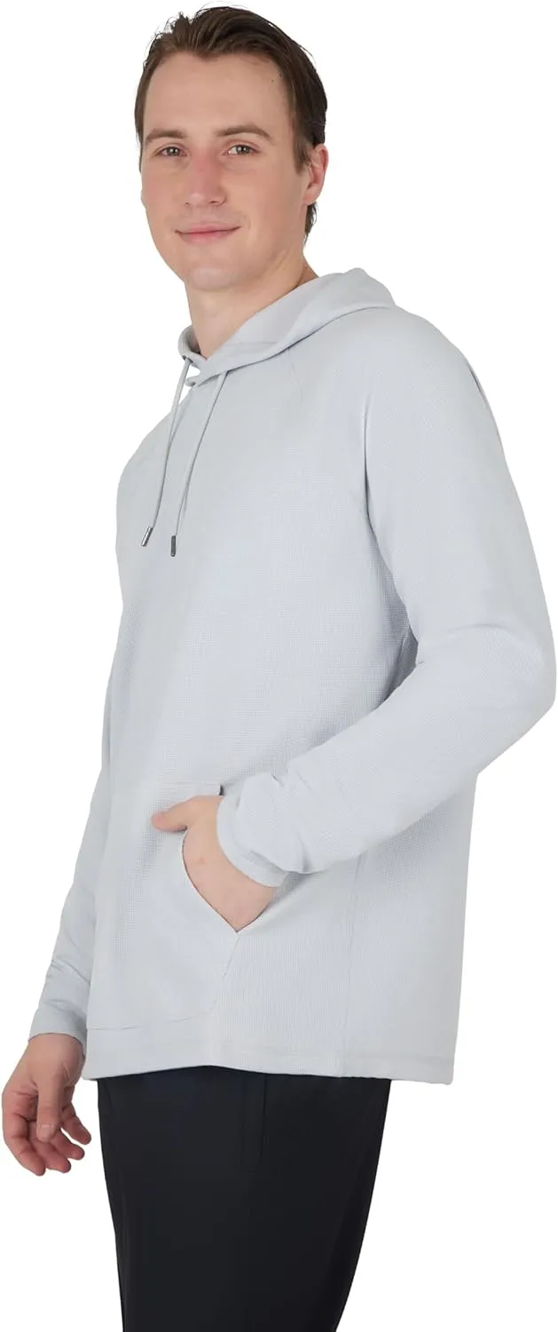 90 Degree By Reflex Mens Supreme Waffle Gear Up Hoodie