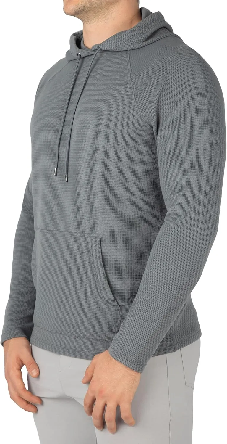 90 Degree By Reflex Mens Supreme Waffle Gear Up Hoodie