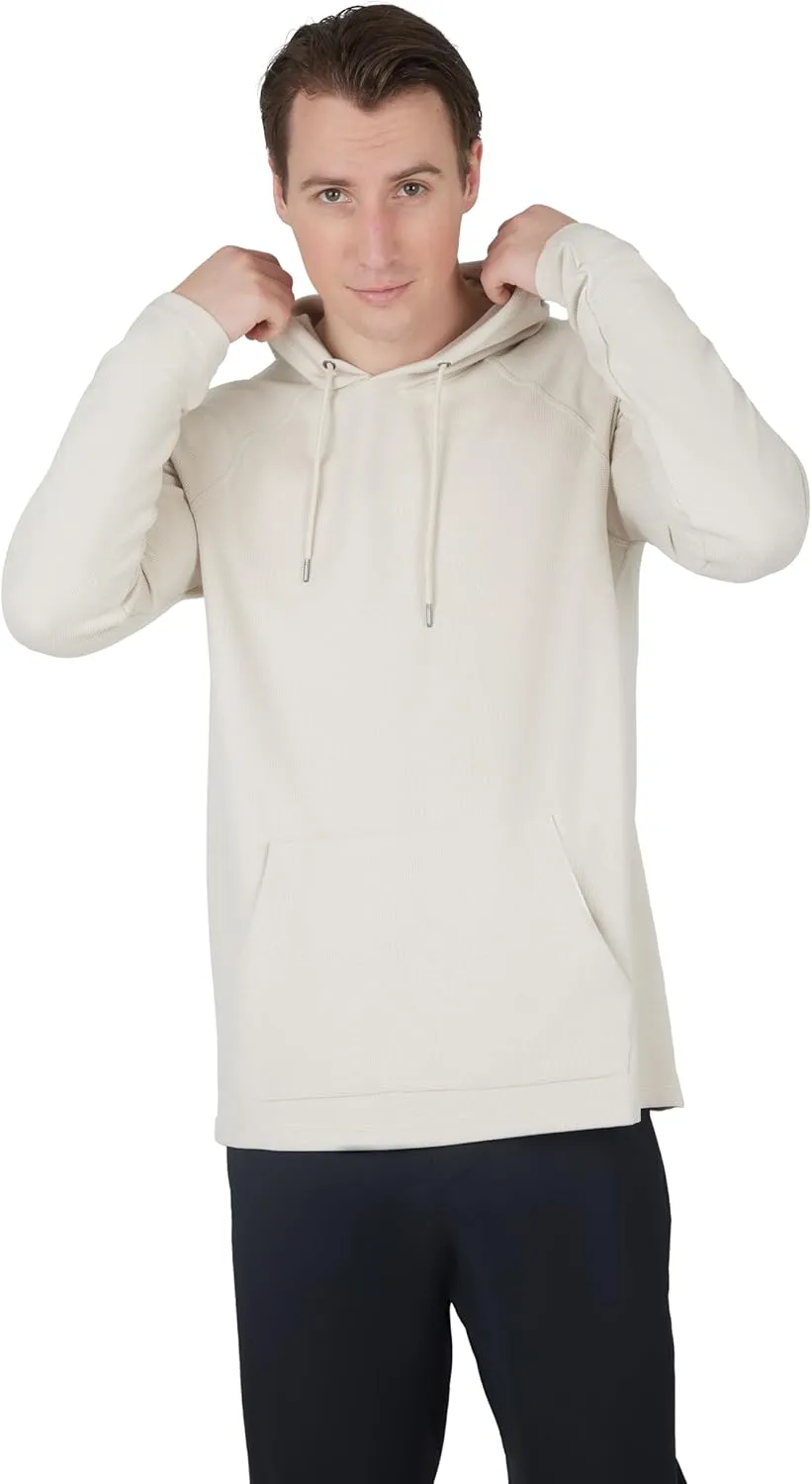 90 Degree By Reflex Mens Supreme Waffle Gear Up Hoodie