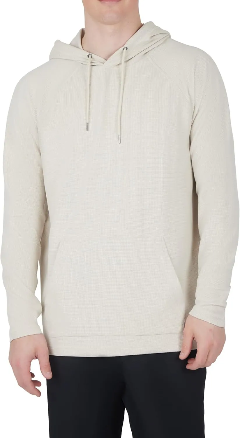 90 Degree By Reflex Mens Supreme Waffle Gear Up Hoodie