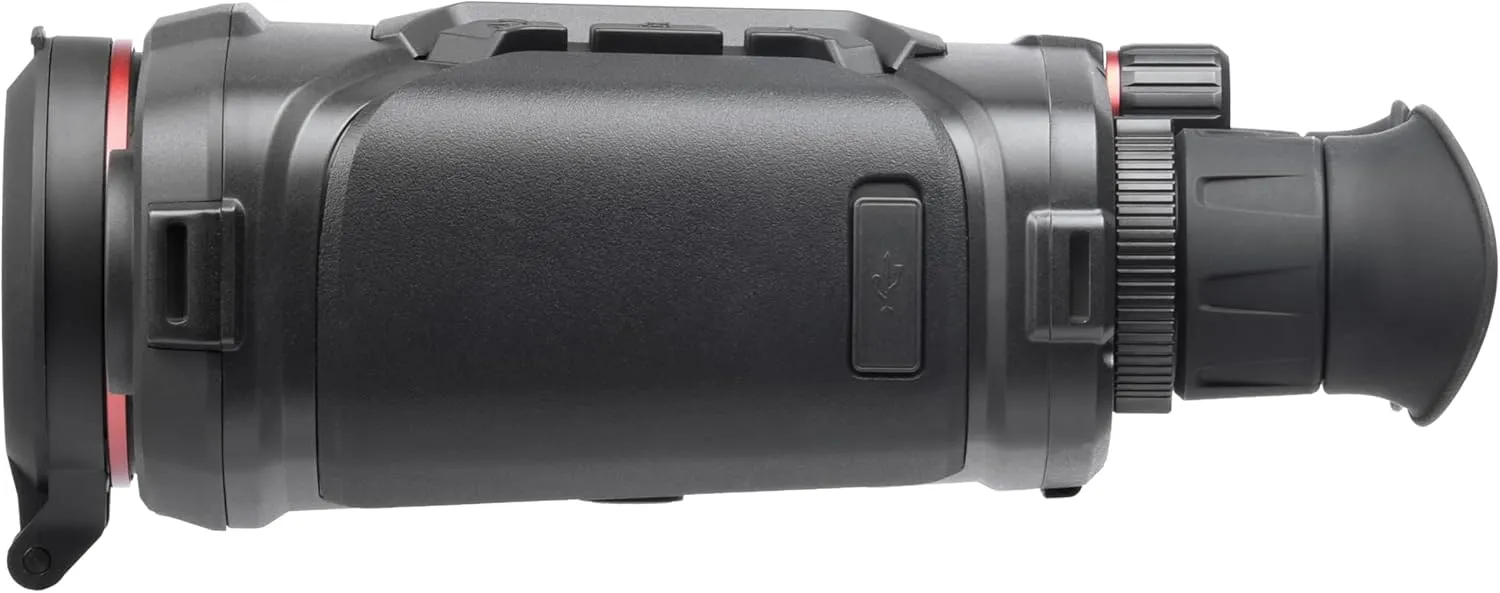 AGM Global Vision Voyage Fusion Thermal & Digital Day/Night Vision Binoculars with 1000m Laser Rangefinder, 12 Micron Thermal Detector, 2560x1440 CMOS Sensor, Wi-Fi, and 64GB Storage