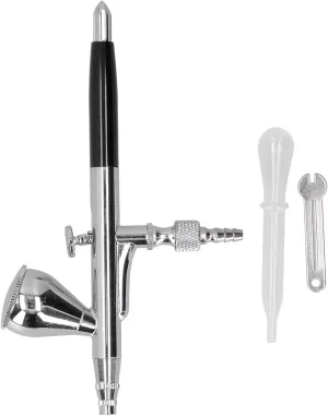 Airbrush Kit, Airbrush Paint Kit Air Brush Painting Set with 7CC Capacity Airbrush Sets G1/8 Air Brush Spray for Model Printing Home Decoration (Black)