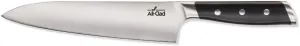 All-Clad Forged German Stainless Steel Chef Knife 8 Inch, Fully Forged, Expert Precision, Home Kitchen Knife, Cook Tool, Cookware Kitchen Tool, Kitchen Utensils, Ultra Sharp Knives