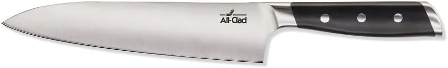 All-Clad Forged German Stainless Steel Chef Knife 8 Inch, Fully Forged, Expert Precision, Home Kitchen Knife, Cook Tool, Cookware Kitchen Tool, Kitchen Utensils, Ultra Sharp Knives