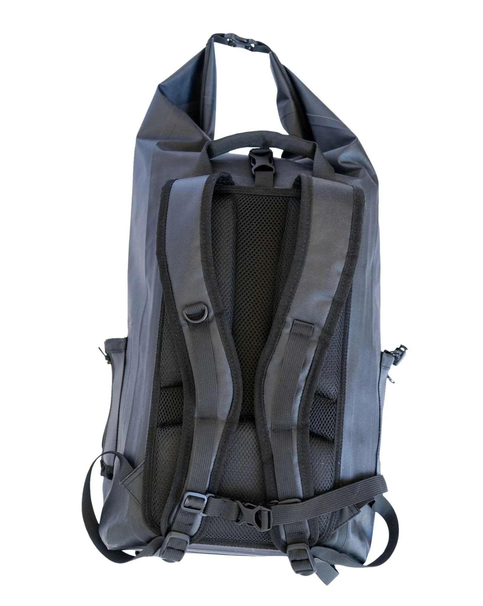 All Day Roll Top Bag - Black