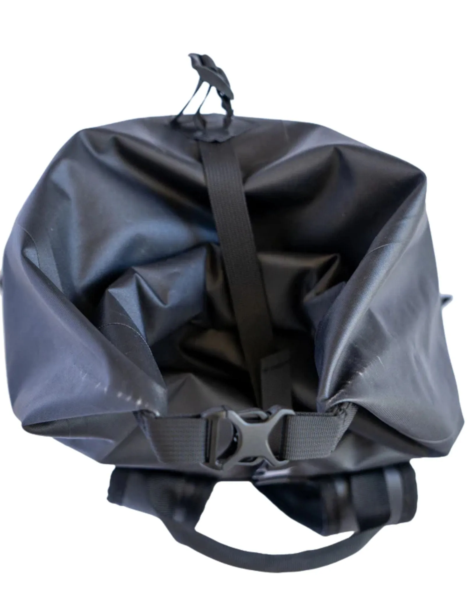 All Day Roll Top Bag - Black