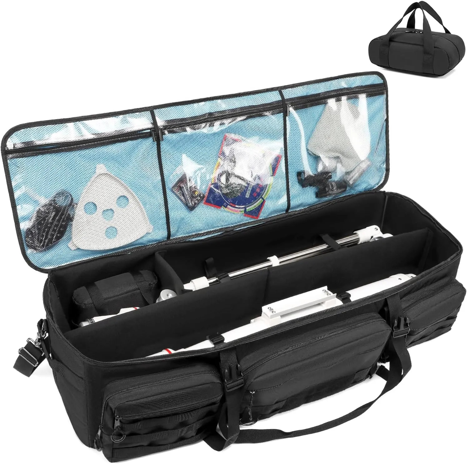 Astronomical Telescope Case - 40.8" Multipurpose Telescope Carrying Case, Large Travel Bag with Counterweight Bag & Dividers, Compatible with Celestron
