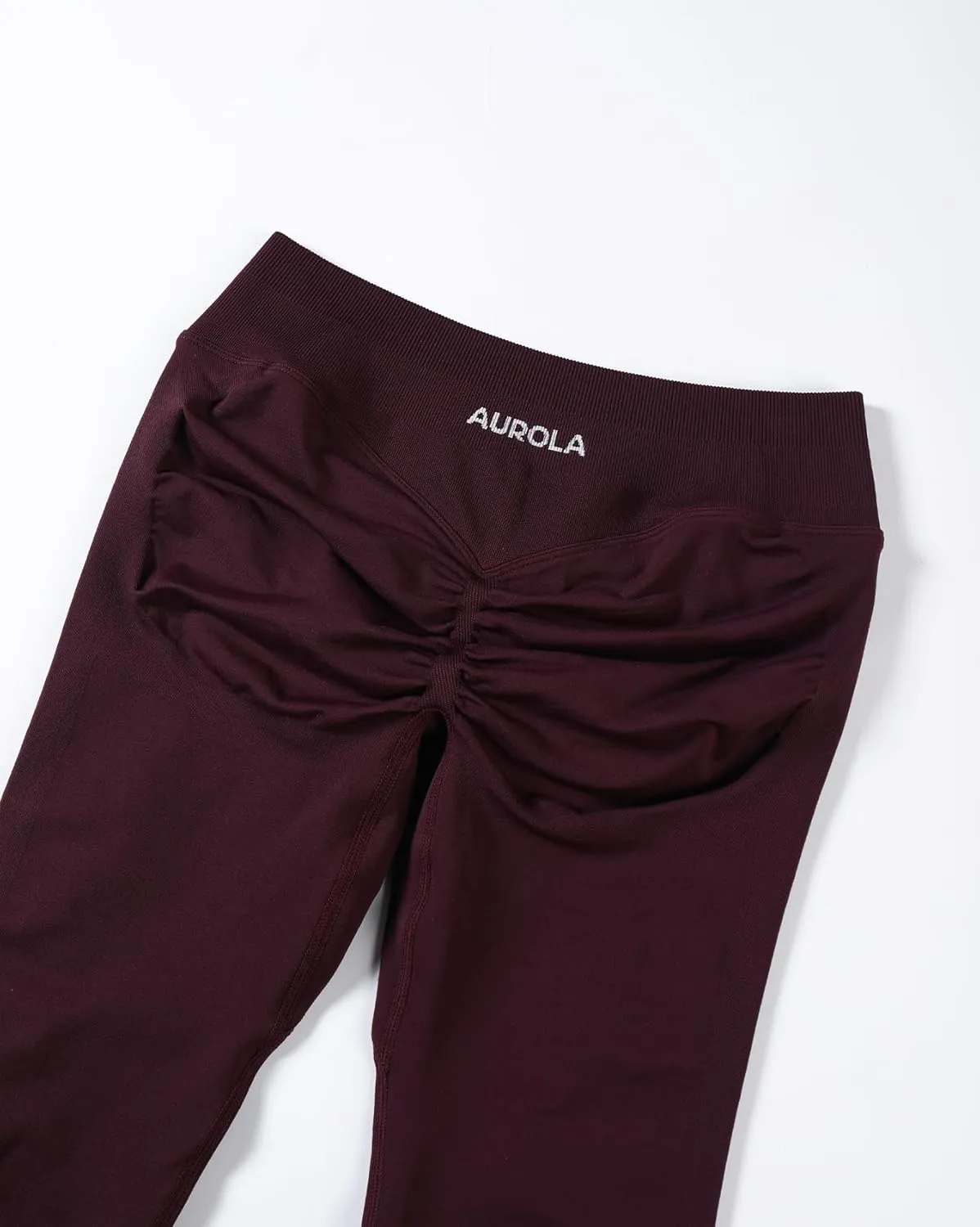 AUROLA Influence Workout Leggings for Women, Seamless Compression Tummy Control Leggings Mid Rise Yoga Pants