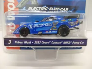 Auto World SC405-3 Robert Hight Cornwell Quality Tools 2023 Camaro Funny Car HO Scale Electric Slot Car