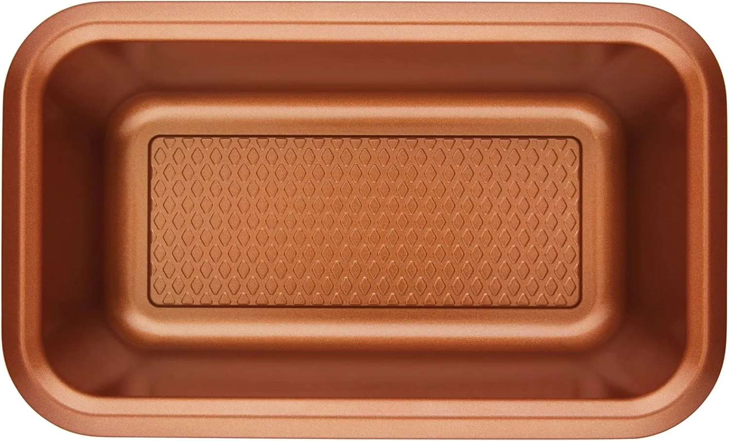 Ayesha Curry Bakeware Nonstick Meatloaf/Loaf Pan Set, Two 9 Inch x 5 Inch, Copper