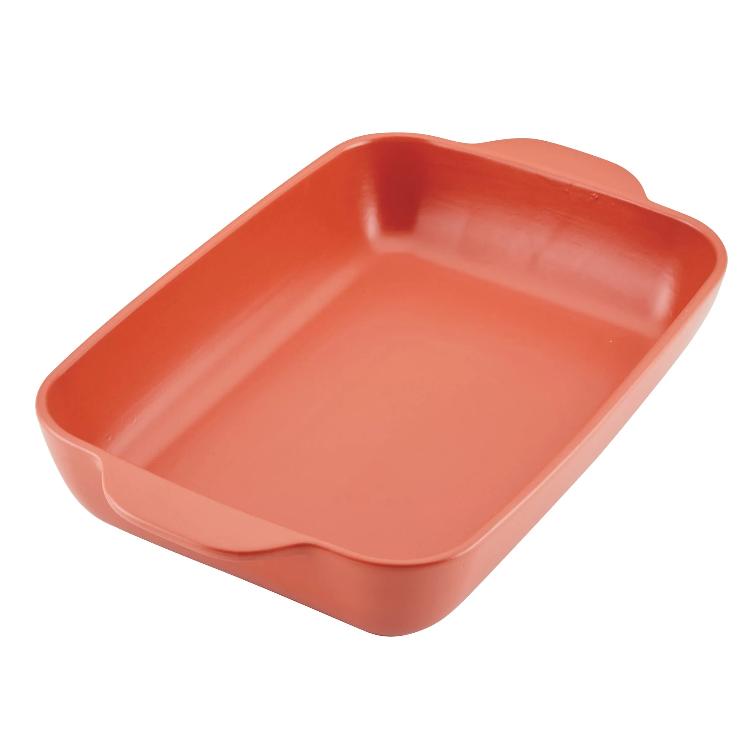Ayesha Curry Ceramics Baking Dish/Lasagna Bakeware Pan, Rectangular, 9 Inch x 13 Inch - Redwood