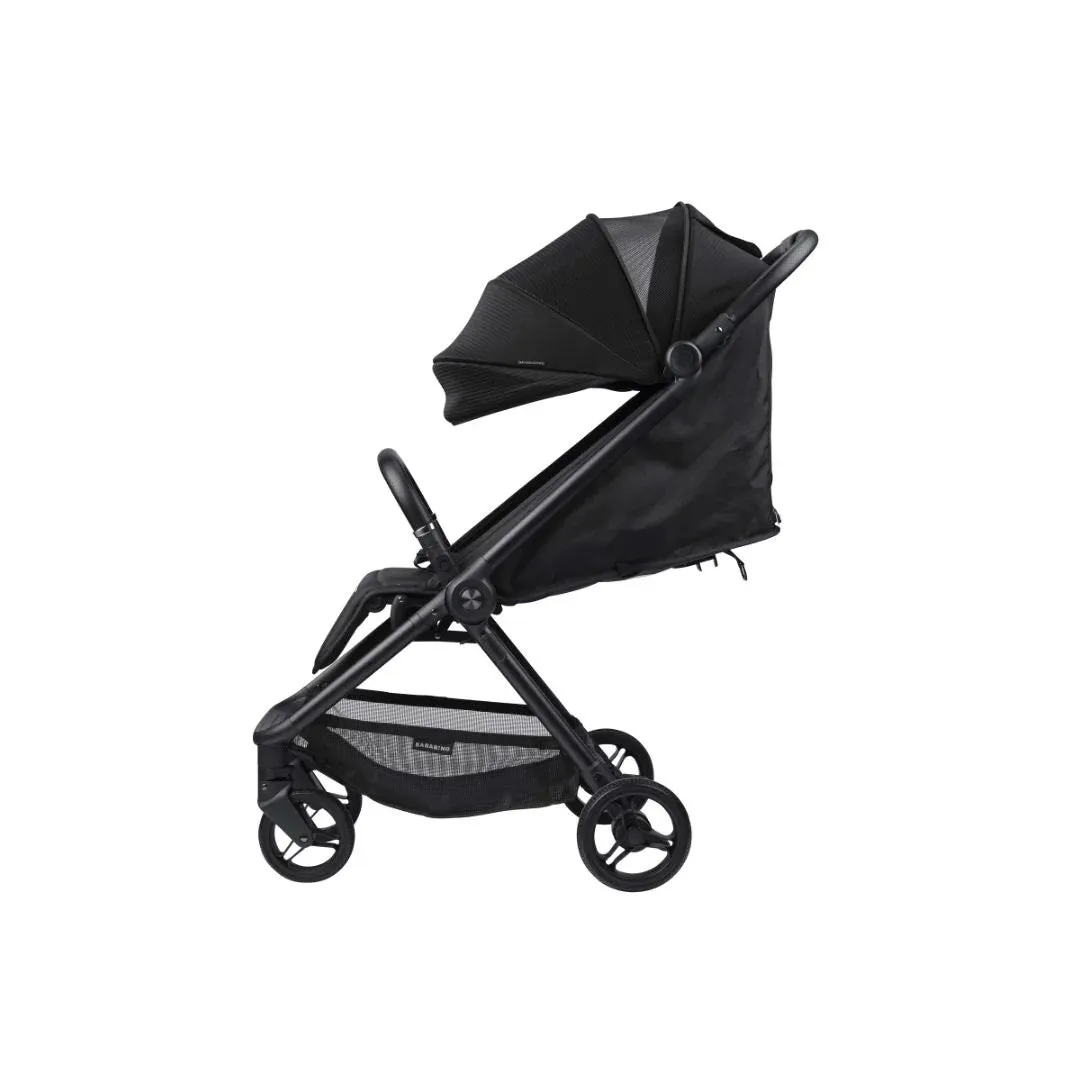 Bababing Auto Fold Stroller   Weaning Bundle - Gloss Black