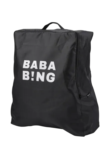 Bababing Auto Fold Stroller   Weaning Bundle - Gloss Black