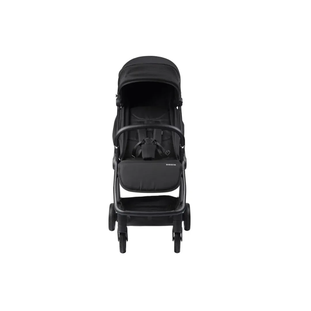 Bababing Auto Fold Stroller   Weaning Bundle - Gloss Black