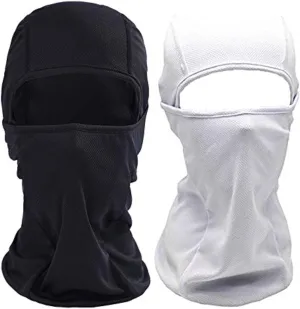 Balaclava Face Mask UV Protection Masks for Cold Weather Ski Sun Hood for Men Women Motorcycle Cycling Tactical (2 Pack)