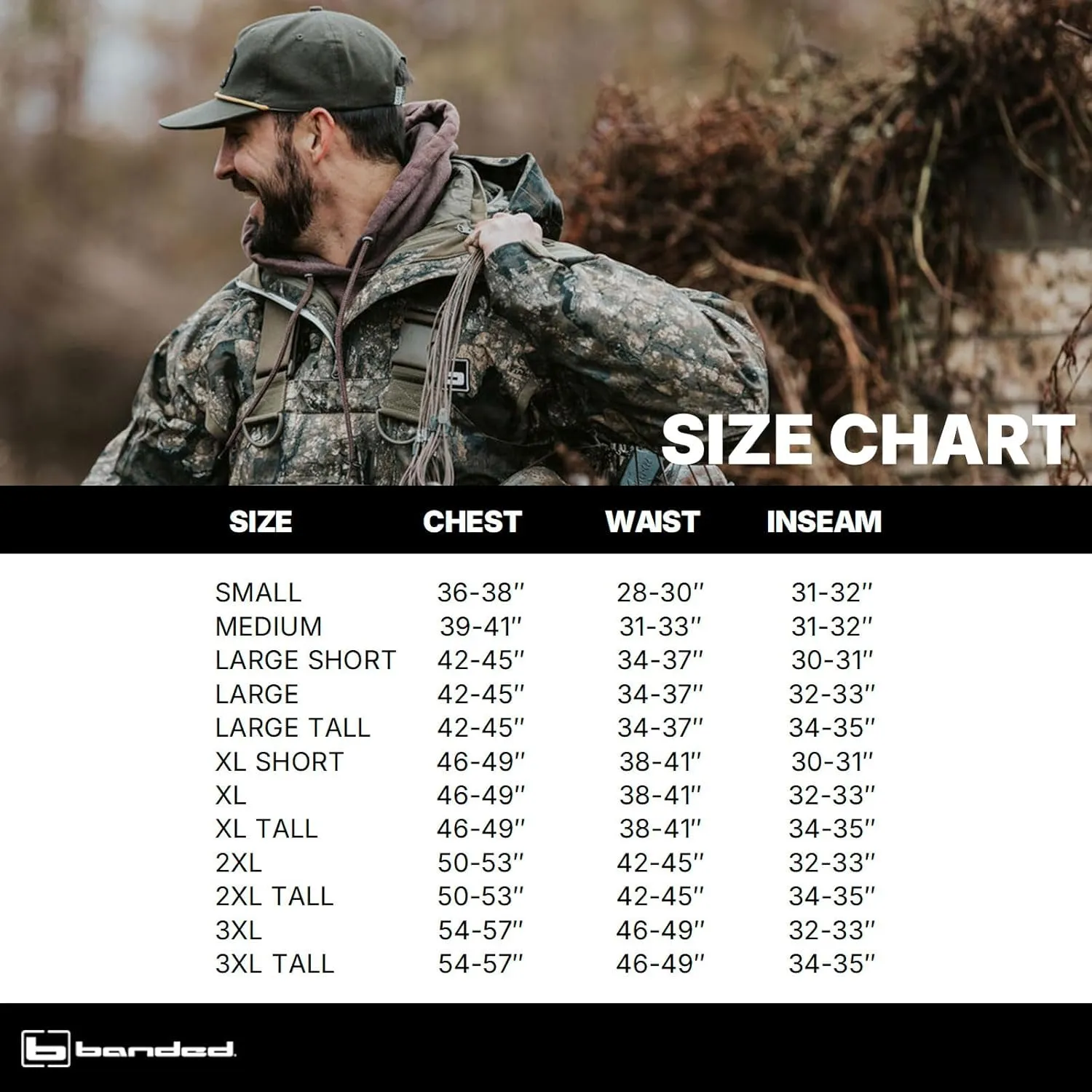 Banded Gear Calefaction 3-N-1 Insulated Wader Jacket