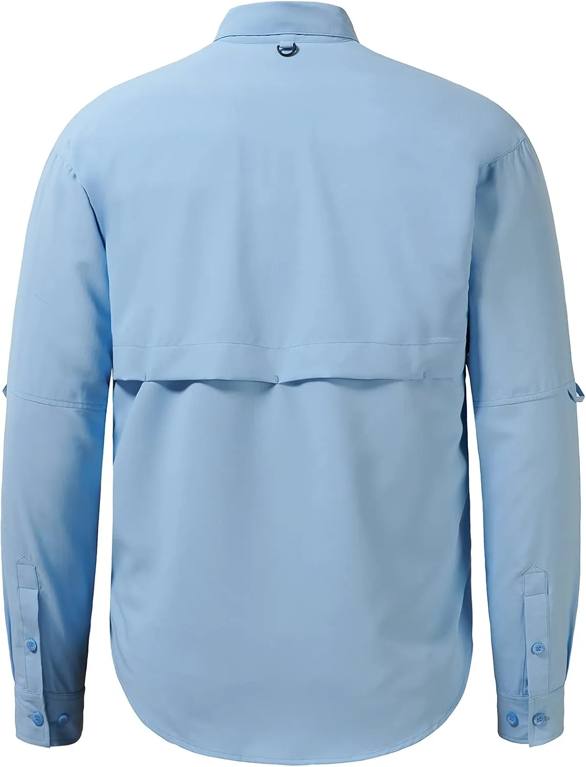 BASSDASH Men's Performance Fishing Hiking Shirt UPF 50 Button Down Long Sleeve Quick Dry FS21M